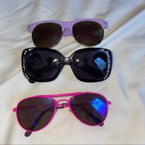 Little Girls Sunglasses Set of 3
